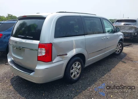 2012 Chrysler Town & Country Touring из США, поврежденный, VIN 2C4RC1BG8CR313807